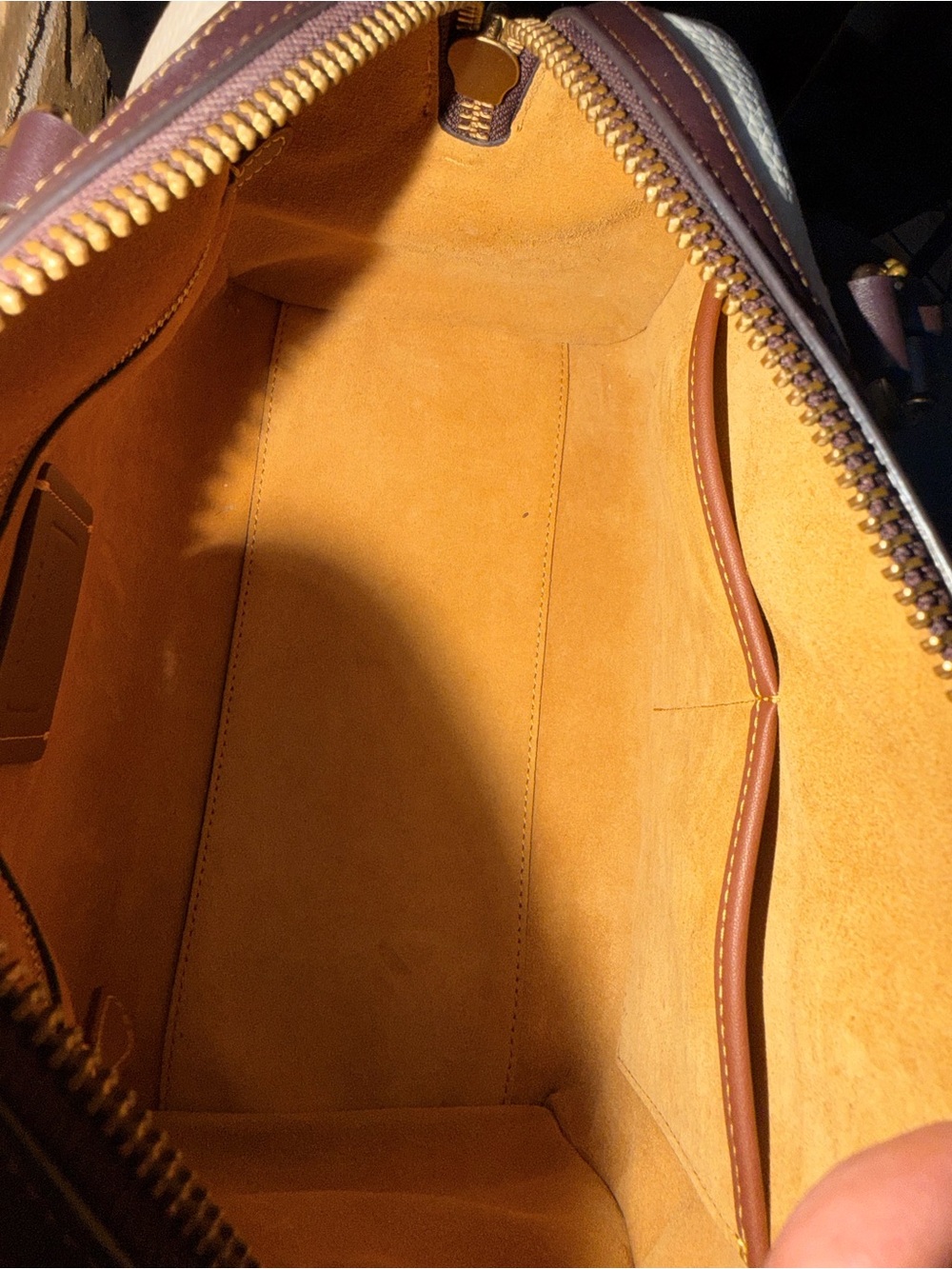 Coach Ruby Satchel 25 in chalk - Picture 14 of 15